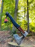 Viking Handcrafted Throwing Axe for Men