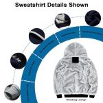 3D Printed Viking Runes Hooded Jacket