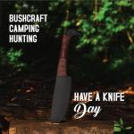 Viking Axe with Leather Sheath and Gift Knife