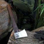 Viking Bushcraft Hatchet with Leather Sheath