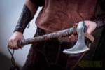 Handforged Ragnar Lothbrok Axe - Viking Battle Replica