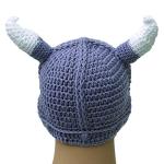 Viking Horned Beanie Hat for Adventurers