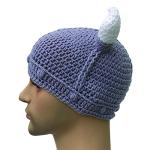 Viking Horned Beanie Hat for Adventurers