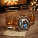 Viking Challenge Coin - Thor and Odin's Ravens