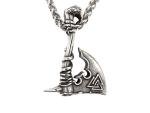 Northstar Viking Axe Necklace with Silver Pendant