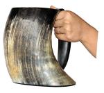 Authentic Viking Drinking Horn Mug - 50oz