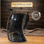Authentic Viking Drinking Horn Mug - 50oz