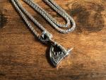 Northstar Viking Axe Necklace with Silver Pendant