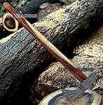 Damascus Steel Viking Tomahawk Axe with Sheath