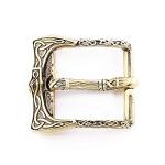 Viking Axe Solid Brass Belt Buckle