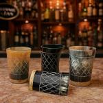 Viking Horn Shot Glasses Set of 4 – Rustic Drinkware