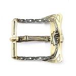 Viking Axe Solid Brass Belt Buckle