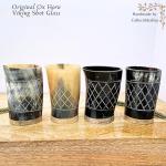 Viking Horn Shot Glasses Set of 4 – Rustic Drinkware