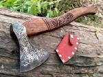 Viking Hatchet Axe for Throwing with Sheath