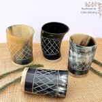 Viking Horn Shot Glasses Set of 4 – Rustic Drinkware