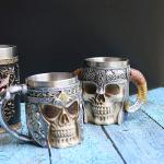 Viking Skull Coffee Mug - Perfect Gift for Men