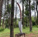 Custom Carbon Steel Viking Cutting Blade - 34 Inches