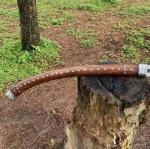 Custom Carbon Steel Viking Cutting Blade - 34 Inches