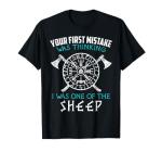 First Mistake Viking Norse Graphic T-Shirt