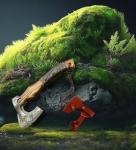 Viking Bearded Axe with Sheath - Perfect Gift