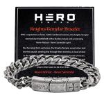 Veteran Support Bracelet with Dog Link Design