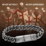 Veteran Support Bracelet with Dog Link Design