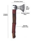 Custom Hand Forged 14" Viking Throwing Axe