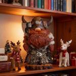 Viking Gnome Figurine - Nordic Warrior Statue