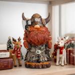 Viking Gnome Figurine - Nordic Warrior Statue