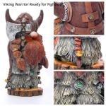 Viking Gnome Figurine - Nordic Warrior Statue