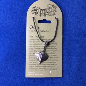 Odin's Norse Collection Viking Ship Necklace