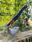 Viking Handcrafted Throwing Axe for Men