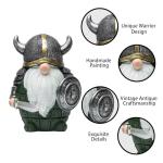 Viking Warrior Gnome Figurines Set – Home Decor