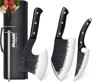Viking 4-Piece Butcher Knife Set for Meat