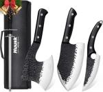 Viking 4-Piece Butcher Knife Set for Meat