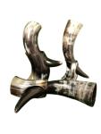 Medieval Viking Drinking Horn Tankard Set of 8