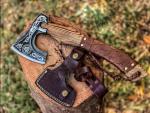 Viking Bearded Axe with Sheath - Perfect Gift