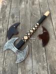 24" Double Headed Viking Axe - High Carbon Steel