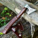 Viking Hand Forged Carbon Steel Tomahawk Axe