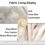 Nordic Men’s Winter Viking Hooded Cloak Jacket