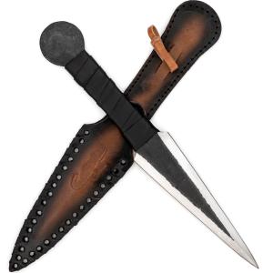 Viking Style Forged Carbon Steel Throwing Dagger