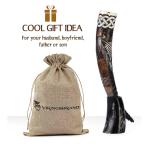 Handmade Viking Drinking Horn - Norse Ale Mug