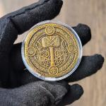Thor's Hammer Viking Challenge Coin – Motivational Gift