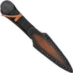 Viking Style Forged Carbon Steel Throwing Dagger
