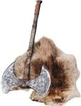 Handmade Norse Double Head Axe with Sheath