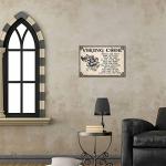 Viking Code Wall Decor Sign for Home Bar