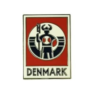 Viking Enamel Pin - Collectible Travel Badge