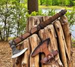 Authentic Ragnar Lothbrok Viking Axe with Sheath