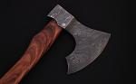 Hand Forged Damascus Steel Viking Bearded Tomahawk