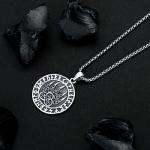 Silver Bear Claw Pendant - Norse Viking Amulet